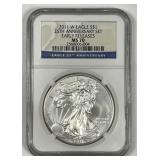 2011-W Silver American Eagle NGC MS70