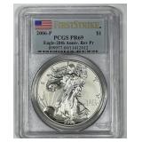 2006-P Reverse Proof Silver Eagle PCGS PR69