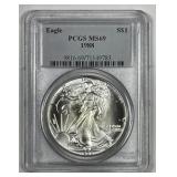 1988 Silver American Eagle PCGS MS69