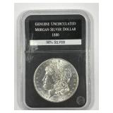 1880-S Morgan Silver $1 UNC details