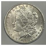1883-O Morgan Silver $1 About Uncirculated CH AU
