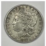1880-O Morgan Silver $1 Sharp Extra Fine XF+