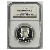 1964 Kennedy Silver Half Proof NGC PF67 UCAM