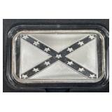 Confederate Flag 1 oz Silver Art Bar  SilverTowne