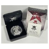 Molon Rabe 1 oz Silver Proof Art Round