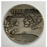 Terra Sancta Israel Medal Sterling Silver 29.7g