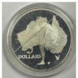 AUSTRALIA: 1993 Silver Proof $5 Aboriginal