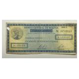 BOLIVIA: 1985 1,000,000 Pesos Managers Check