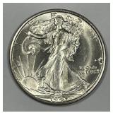 1943-S Walking Liberty Silver Half Uncirculated BU