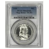 1955 Franklin Half BUGS BUNNY PCGS MS64 FBL