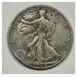 1928-S Walking Liberty Silver Half Fine