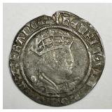 GREAT BRITAIN: 1526-1544 Silver Groat 4 Pence