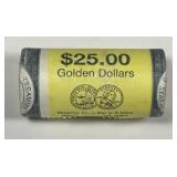 2000-P Sacagawea $1 Bumblebee Wrapper $25 Roll BU
