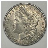 1882 Morgan Silver $1 About Uncirculated AU