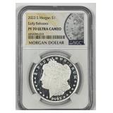 2023-S Morgan Silver Proof $1 NGC PF70 UCAM