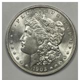 1903 Morgan Silver $1 Uncirculated UNC