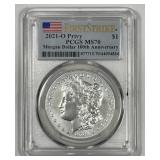 2021-O Morgan Silver $1 PCGS MS70