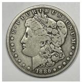 1886-O Morgan Silver $1 Fine F
