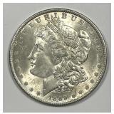 1889 Morgan Silver $1 About Uncirculated CH AU
