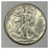 1943 Walking Liberty Silver Half Uncirculated UNC