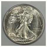 1943-S Walking Liberty Silver Half Uncirculated BU