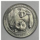 2020-W American Samoa Washington Quarter AU/UNC