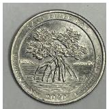 2020-W Salt River Bay Washington Quarter AU/UNC
