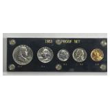 1953 Proof Set in Capitol Plastics Holder