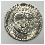 1953-S Washington-Carver Commem SIlver Half BU
