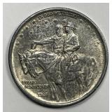 1925 Stone Mountain Commem Silver Half AU