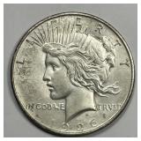 1926-D Peace Silver $1 Uncirculated UNC detail
