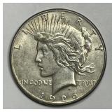 1926-S Peace Silver $1 Extra Fine XF