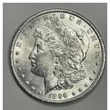 1896 Morgan Silver $1 About Uncirculated CH AU