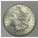 1898 Morgan Silver $1 About Uncirculated CH AU