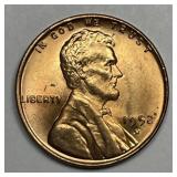 1952-D Lincoln Cent Brilliant Uncirculated BU