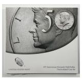 2014 50th Anniv. Kennedy Half UNC 2-Coin Set