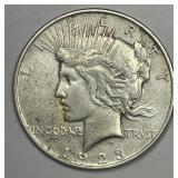 1923-D Peace Silver $1 Extra Fine XF