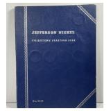 1938-61 Jefferson 5c Whitman Folder Partial Set