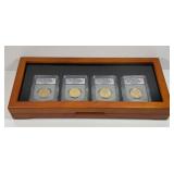 2007 Presidential Dollar 4-Coin Proof Set ICG PR70
