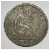 1878 Seated Liberty Silver Half Good G