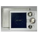 1976 Bicentennial 3-Coin Silver Proof Set