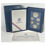 1987 Prestige Proof Set w/Constitution Silver $1