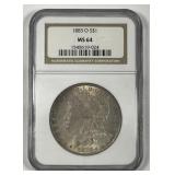 1883-O Morgan Silver $1 NGC MS64