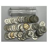 Mixed Date Roll Mercury Silver Dimes in XF/AU