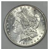 1891-S Morgan Silver $1 About Uncirculated CH AU