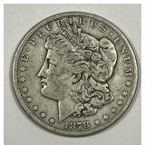1878-CC Morgan Silver $1 Carson City Fine F