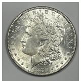 1879 Morgan Silver $1 About Uncirculated CH AU