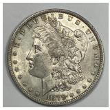 1879-O Morgan Silver $1 About Uncirculated CH AU