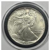 1986 American Silver Eagle First Year Issue BU
