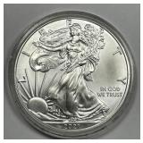 2021 American Silver Eagle Type 1 Uncirculated BU